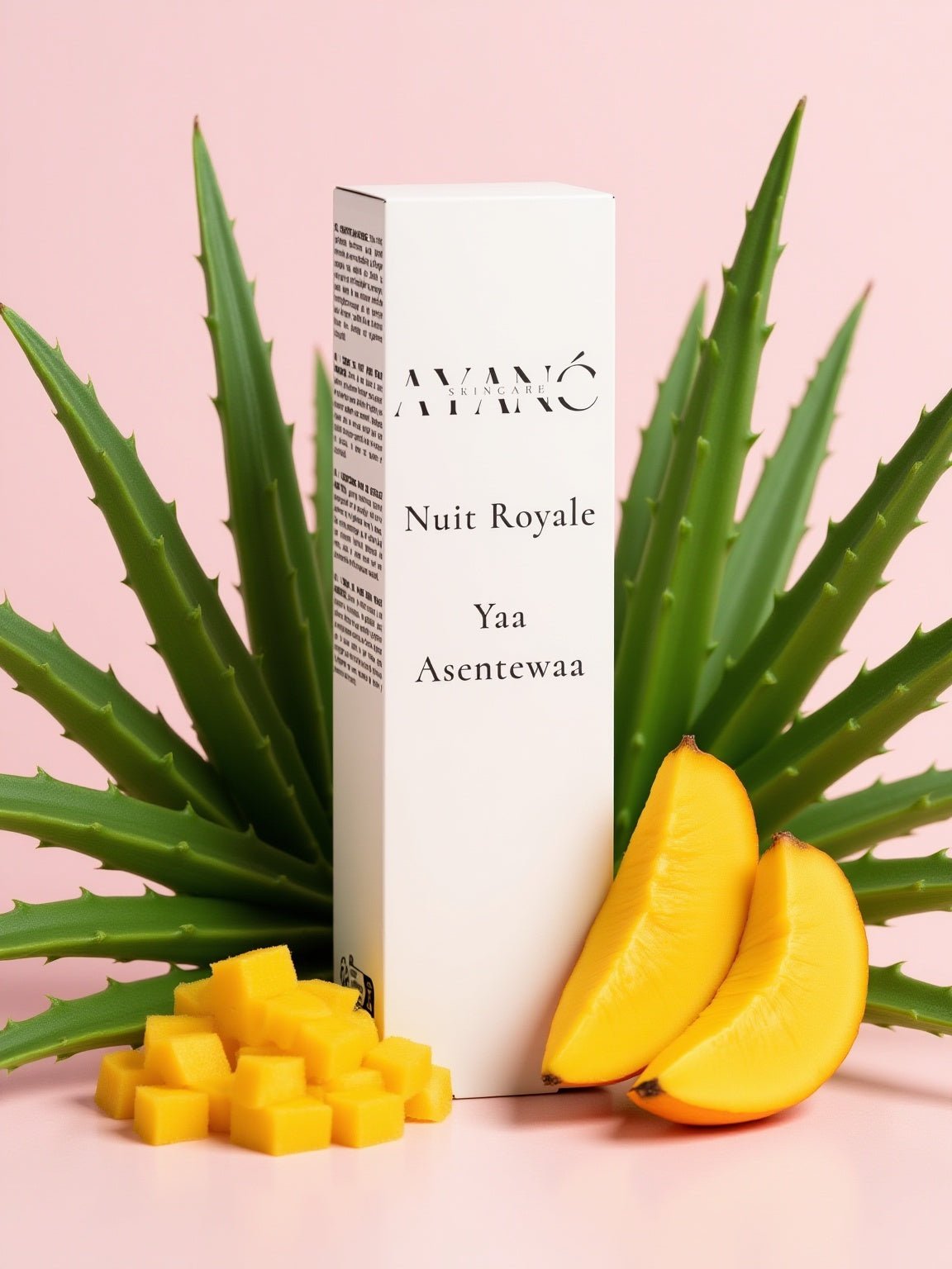 Crème de nuit Nuit Royale Ayané avec aloe vera et mangue pour peaux mélanisées